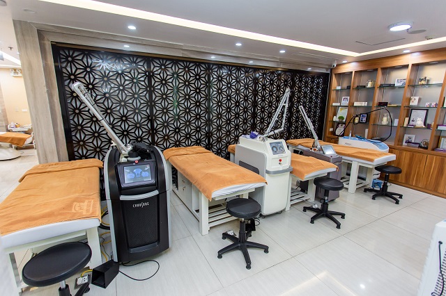 Cơ sở vật chất tại Thẩm mỹ Hoàng Tuấn